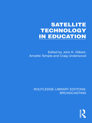 cover image of Satellite Technology in Education